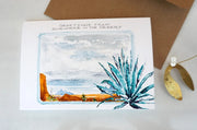 Somewhere in the Desert Card