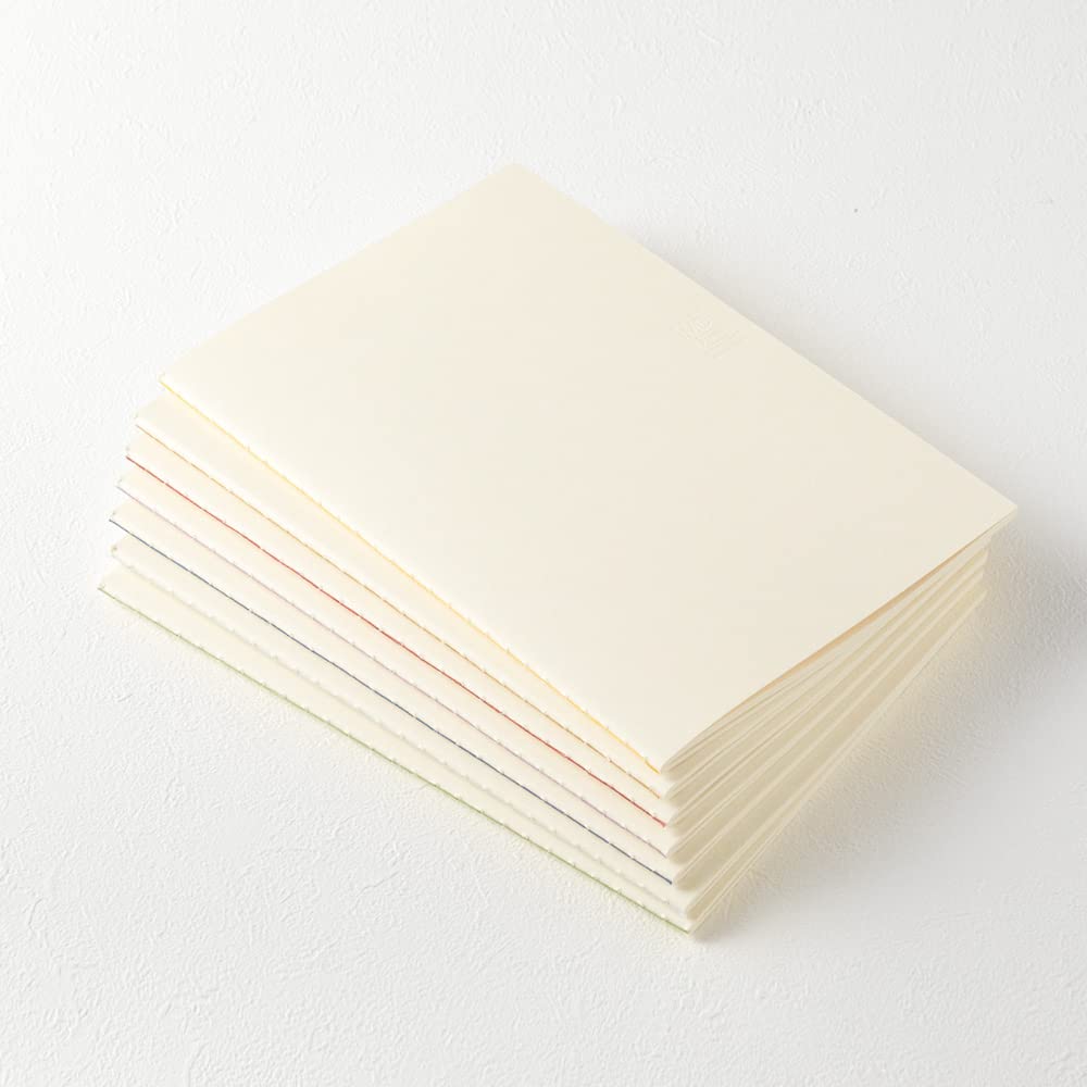 Midori Notebook MD | A5 Graph | 7 Color Set