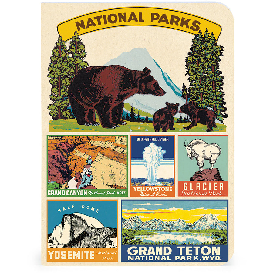 National Parks Mini Notebooks