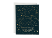 Pet Constellation | sympathy greeting card