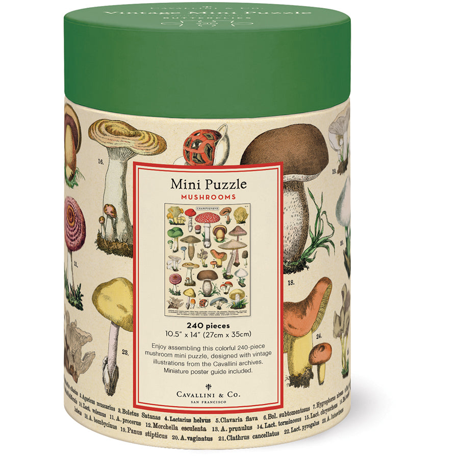Mushrooms Mini Puzzle | 250 piece