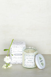 Rice Flower Candle