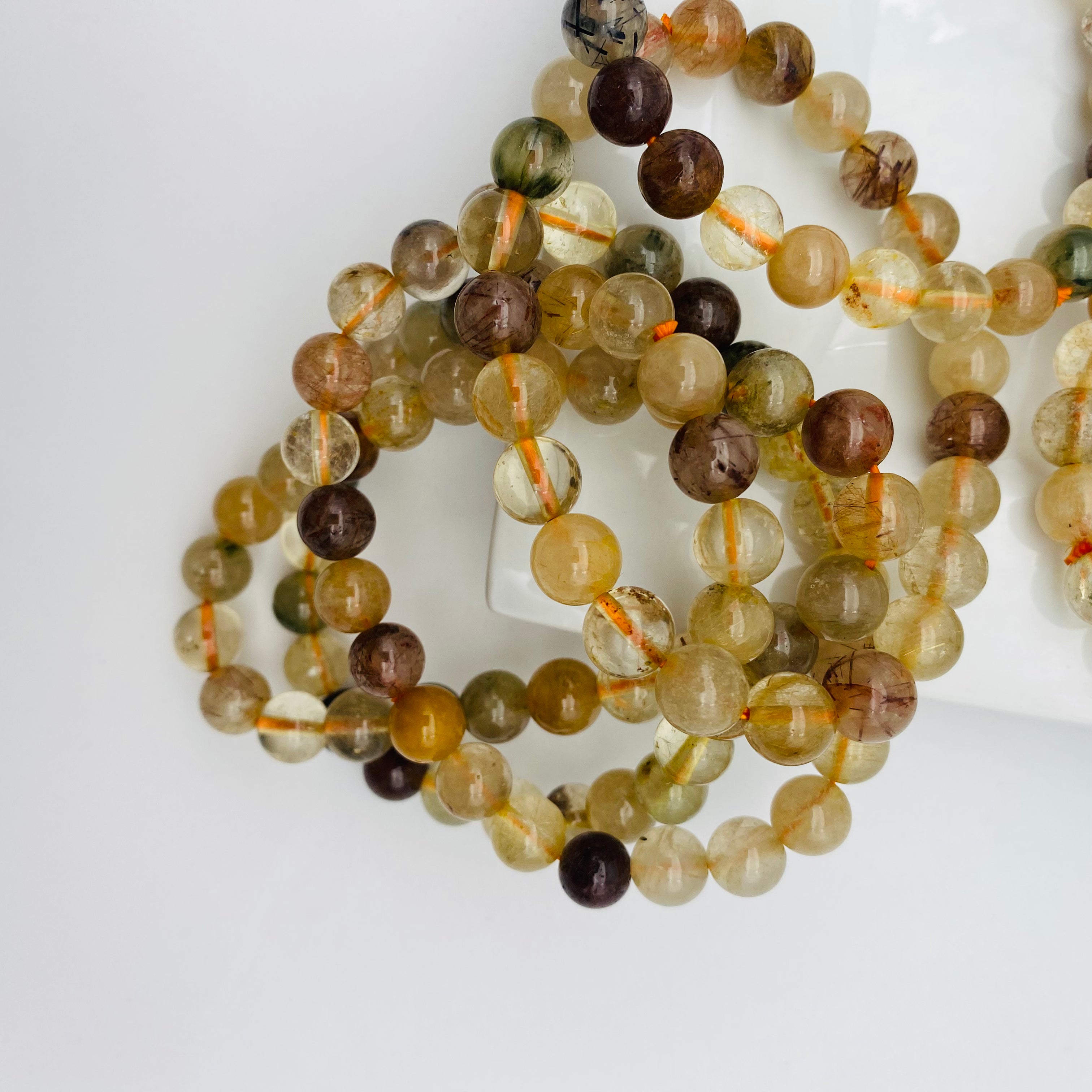 Rutilated Quartz | Gemstone Bracelet
