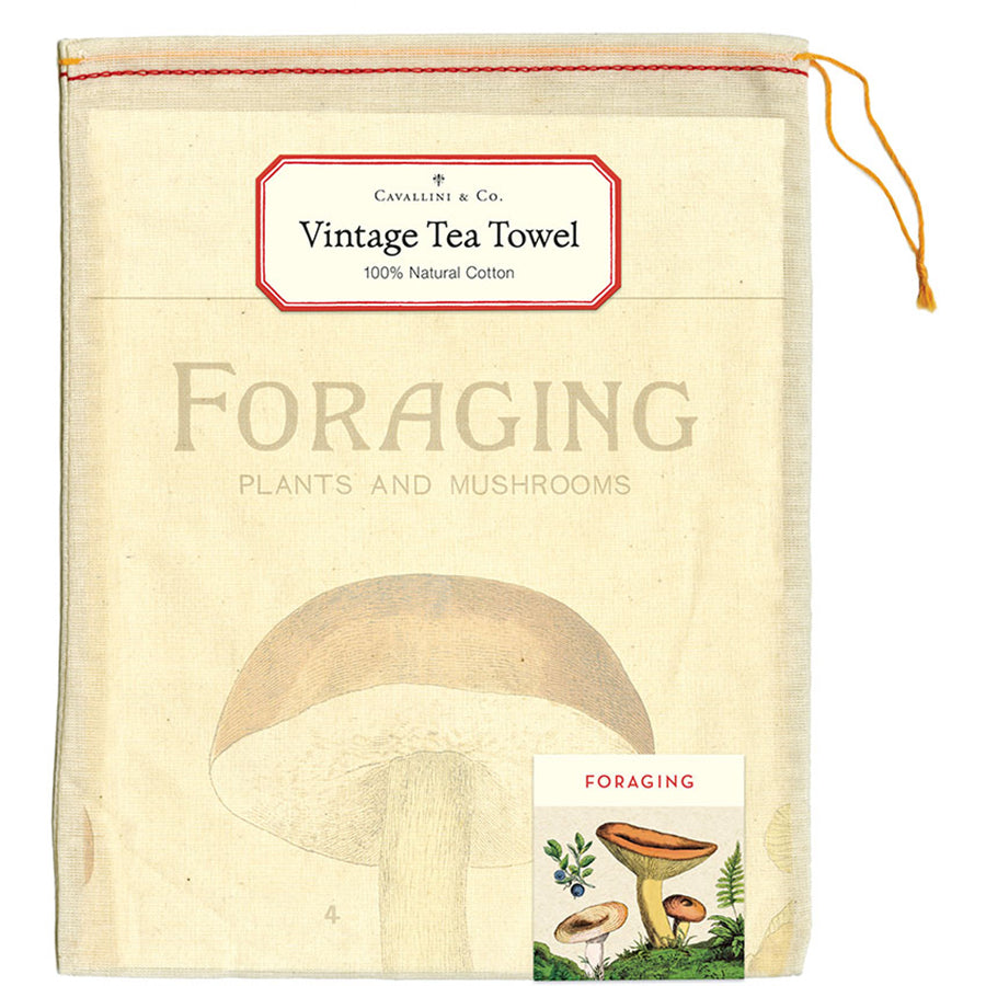 Foraging Tea Towel