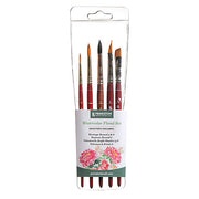 Watercolor Floral Brush Set