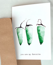 "You Are My Favorite" Greeting Card