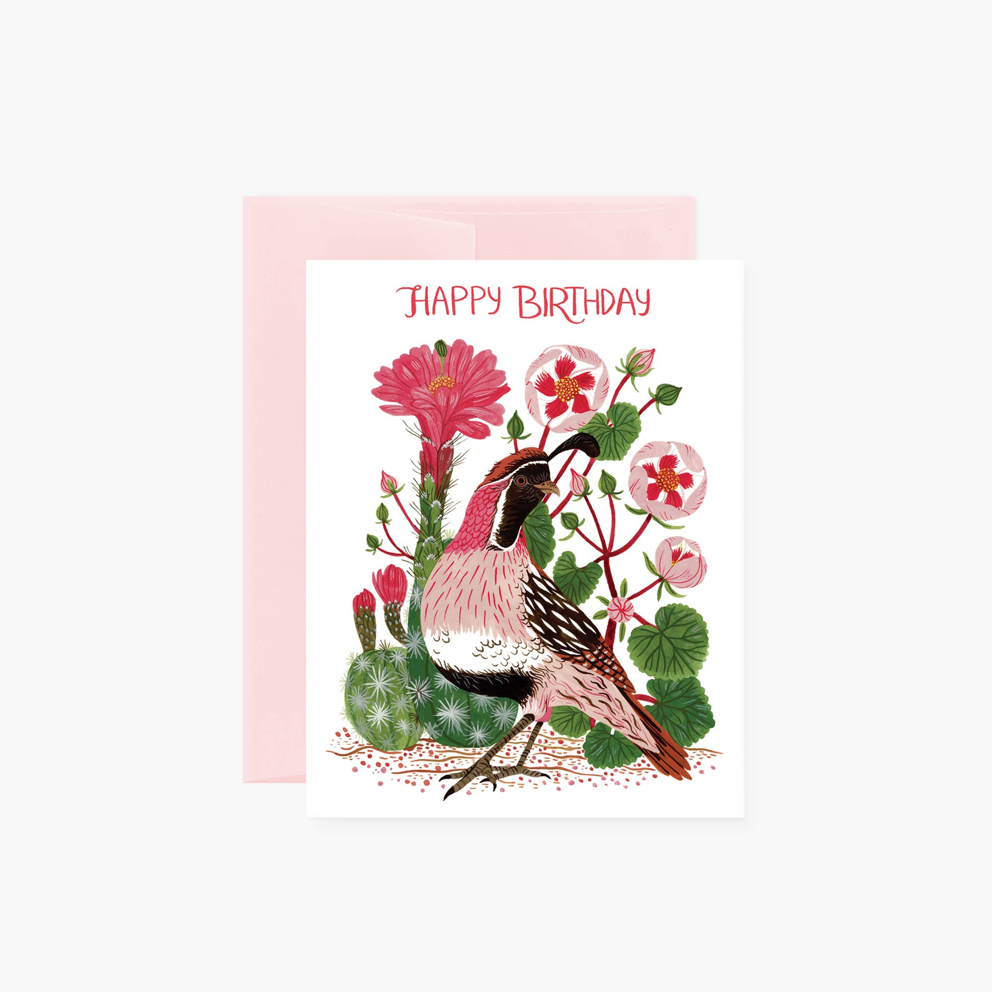 Quail | birthday card