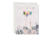 Paris Balloons | birthday greeting card