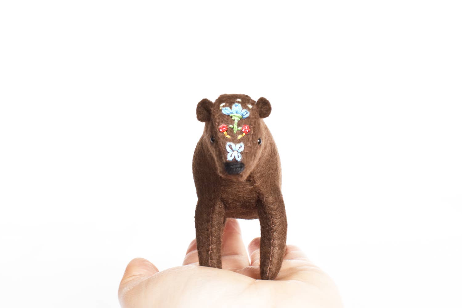 Woodland Bear Hand Sewing Kit
