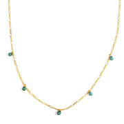 Five Graces Necklace with Turquoise