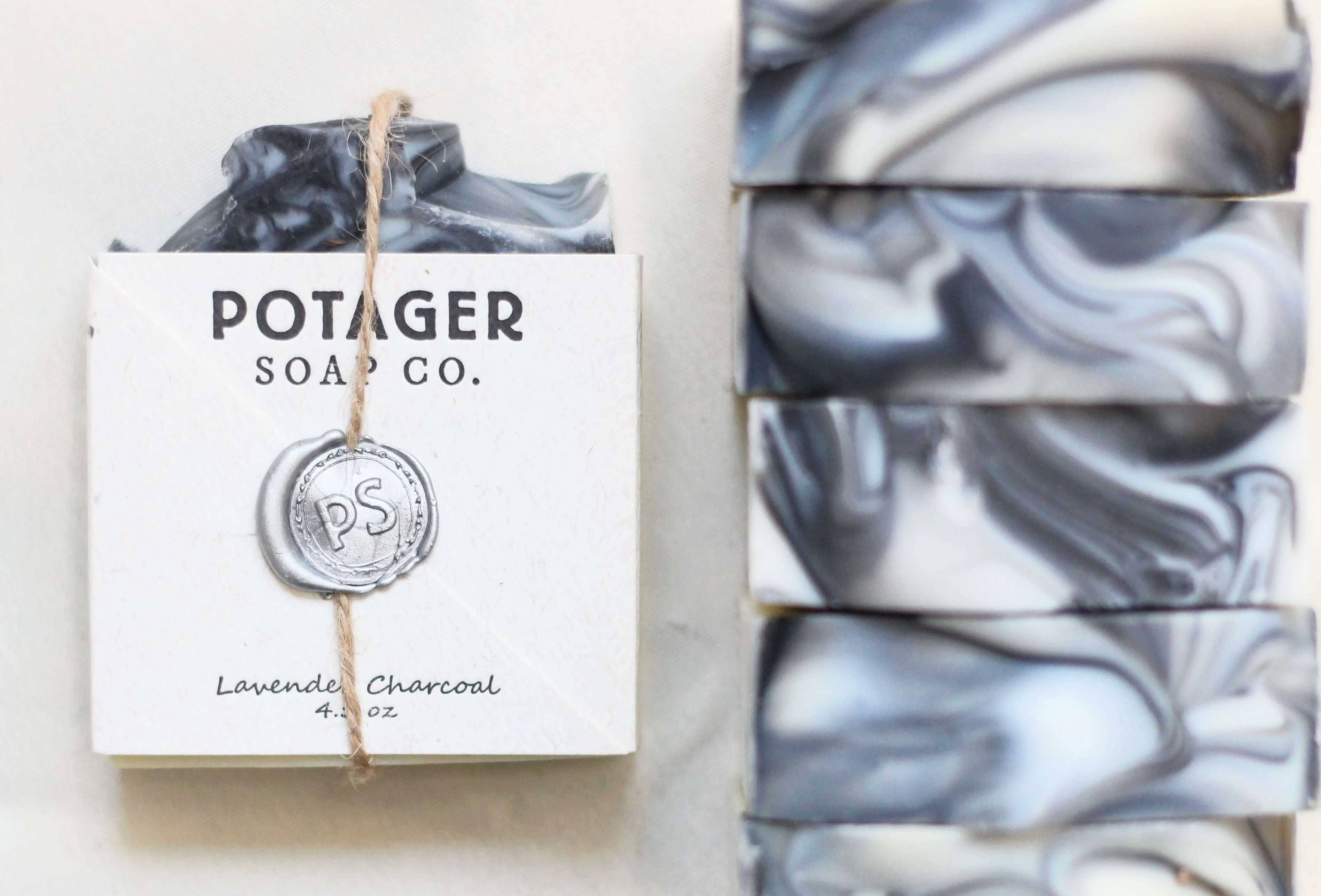 Lavender Charcoal Soap