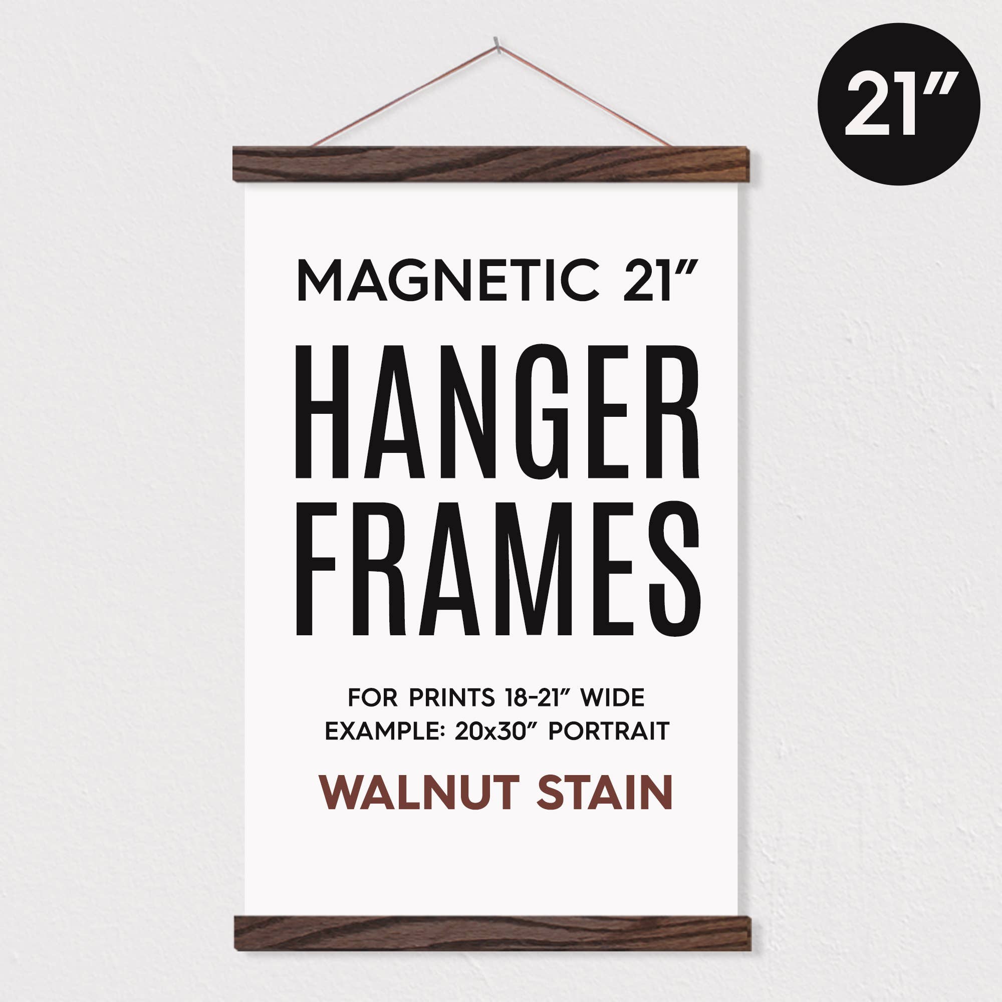21" Magnetic Poster Frame