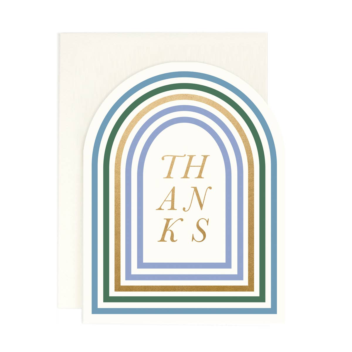 Arched Thank You Card