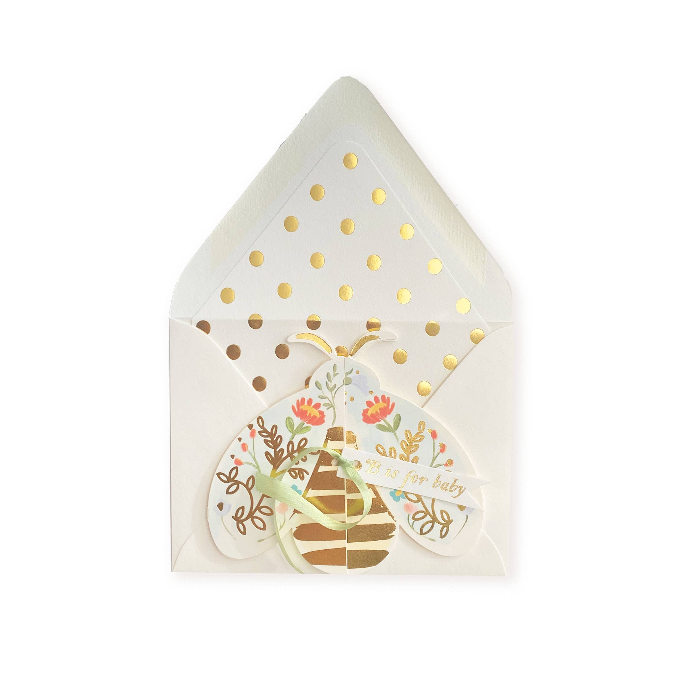 Bee is for Baby Greeting Card