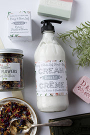 Peony & Olive Leaf  Hand + Body Creme