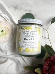 Mimosa Blossom & Nectarine Candle