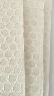 Mulberry Paper, Decorative Handmade Paper | moulded circles
