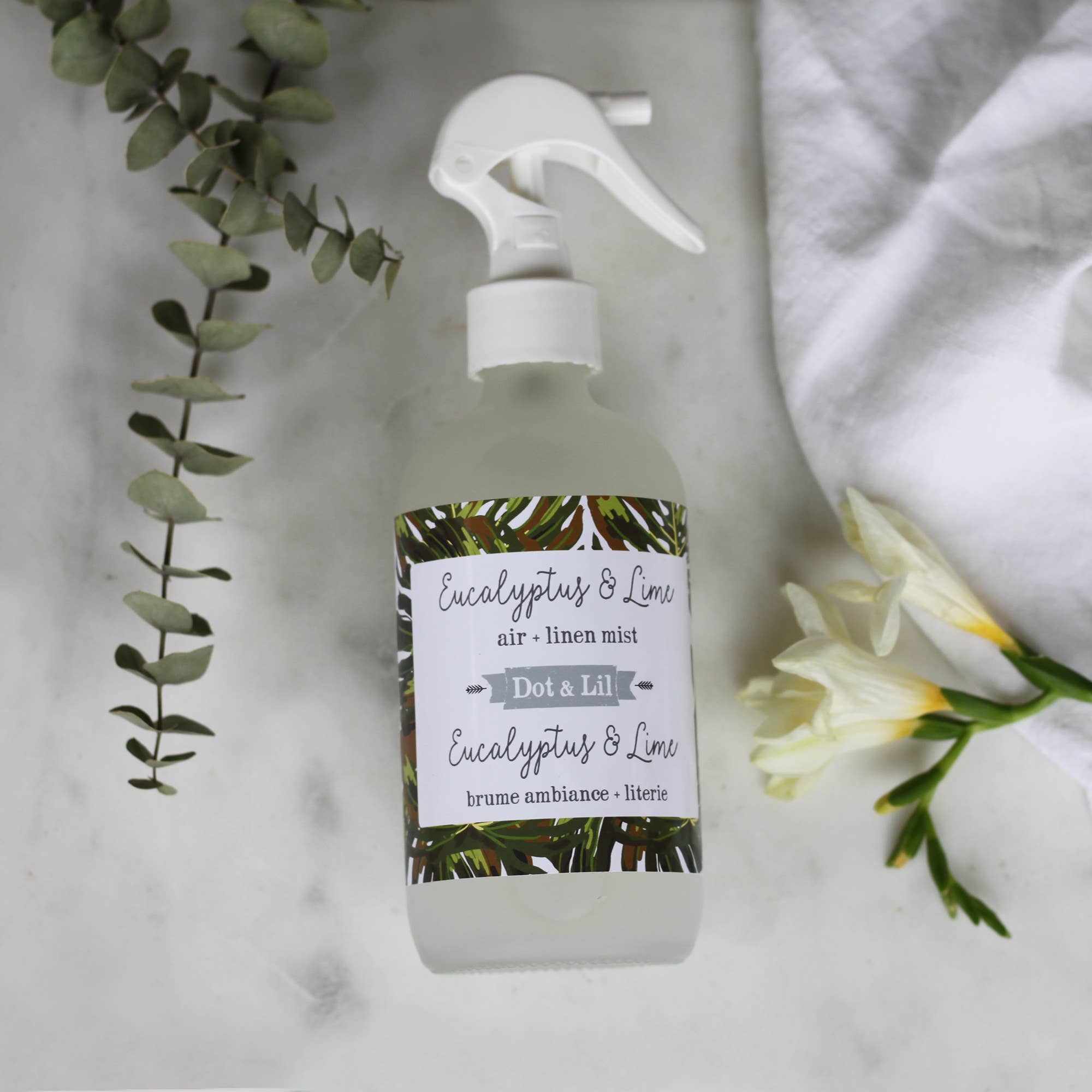 Eucalyptus & Lime Linen + Air Mist