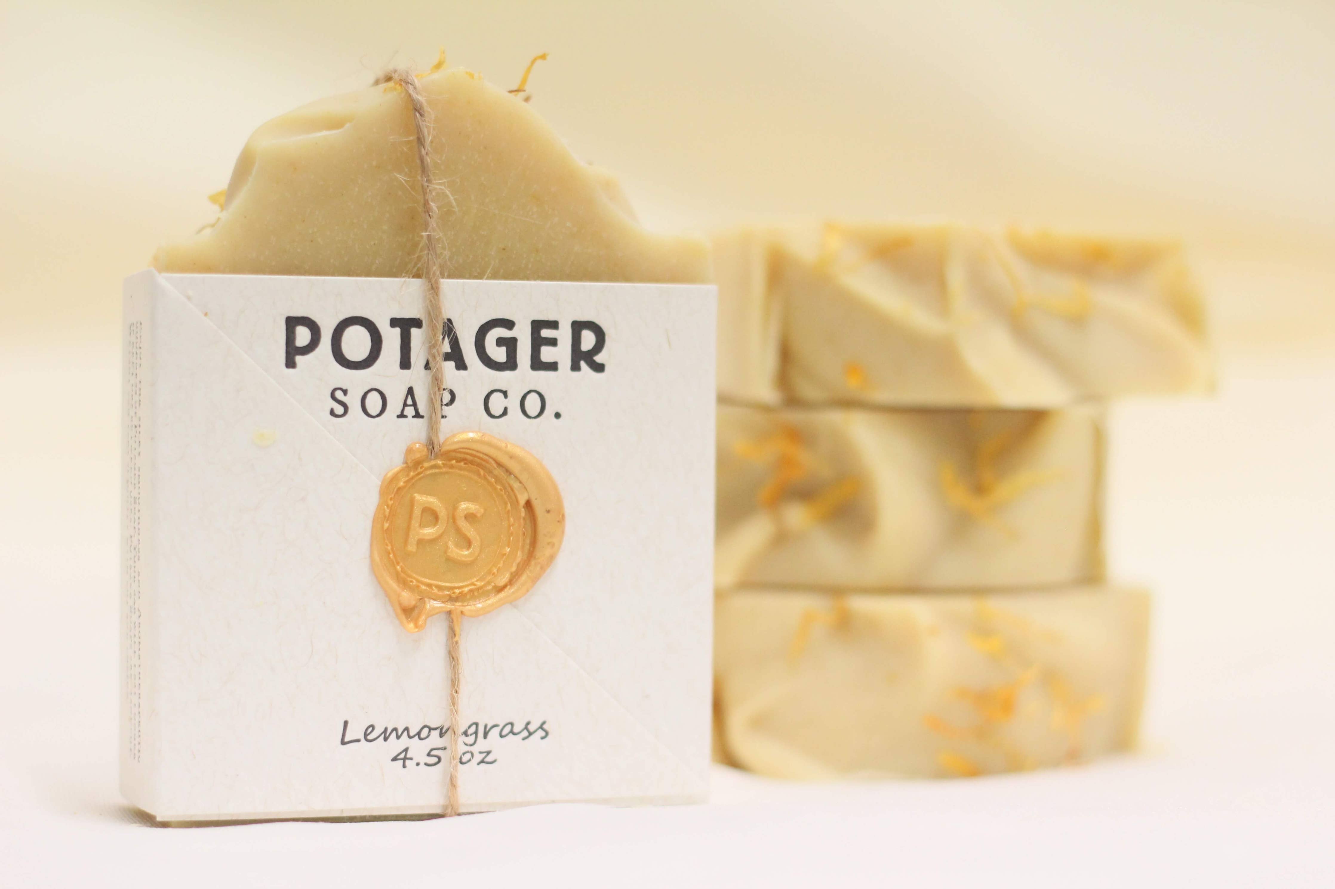 Lemongrass Calendula Soap