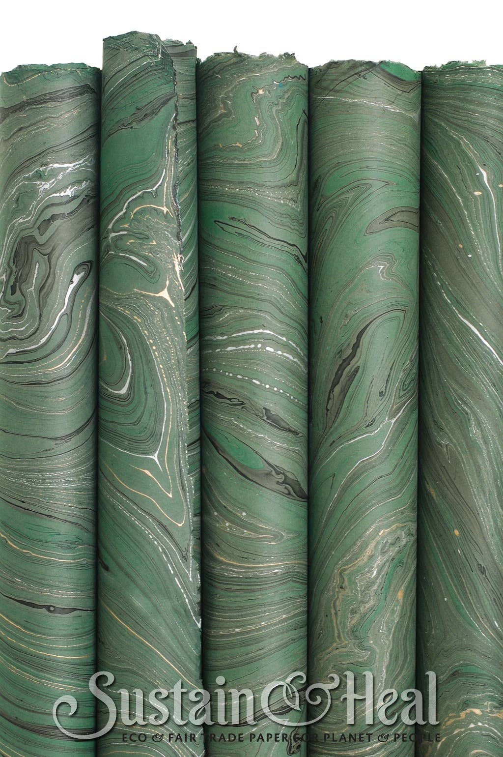 Dark Green Marble Sheet #175