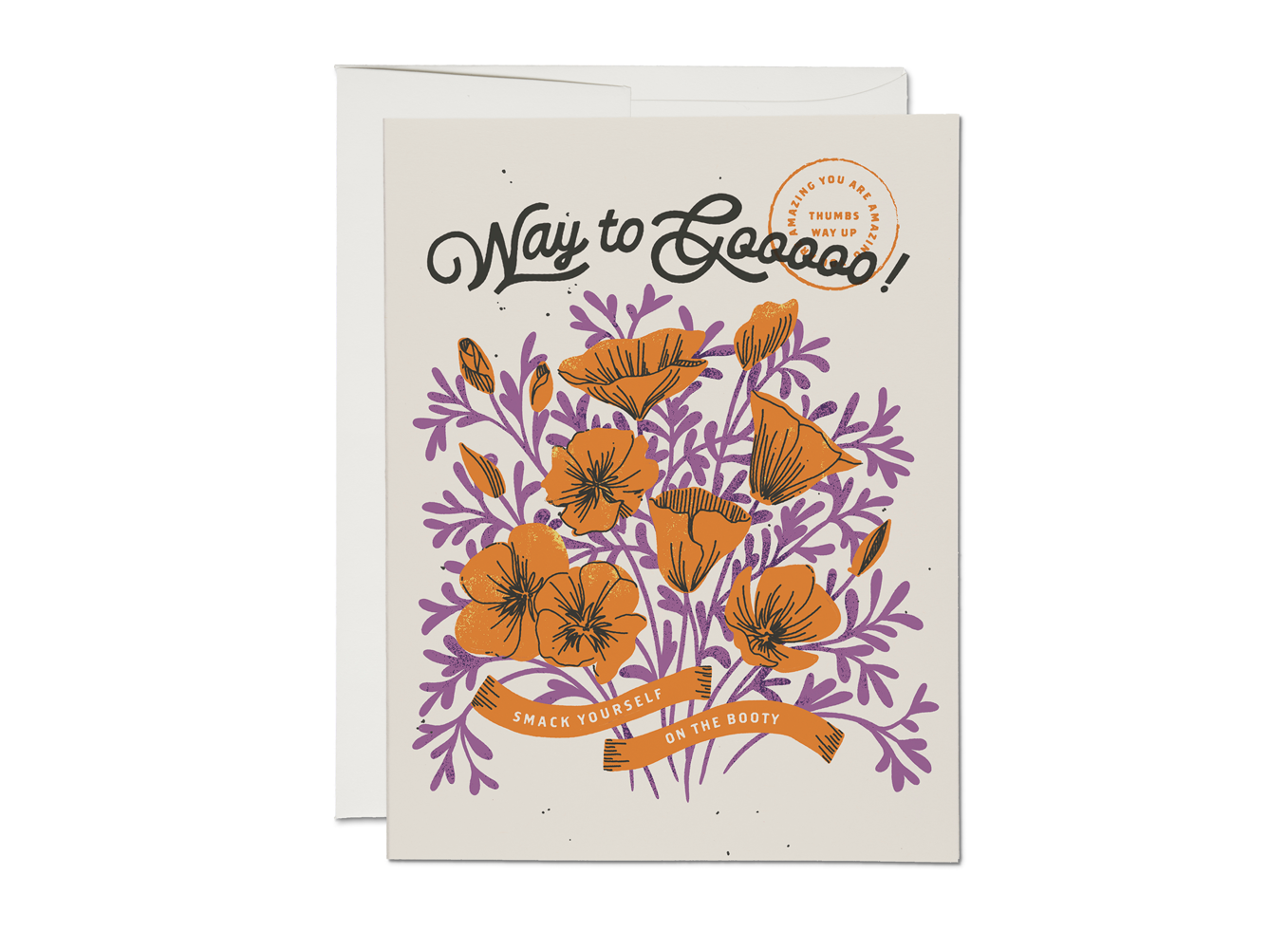 Way to Go | congratulations greeting card