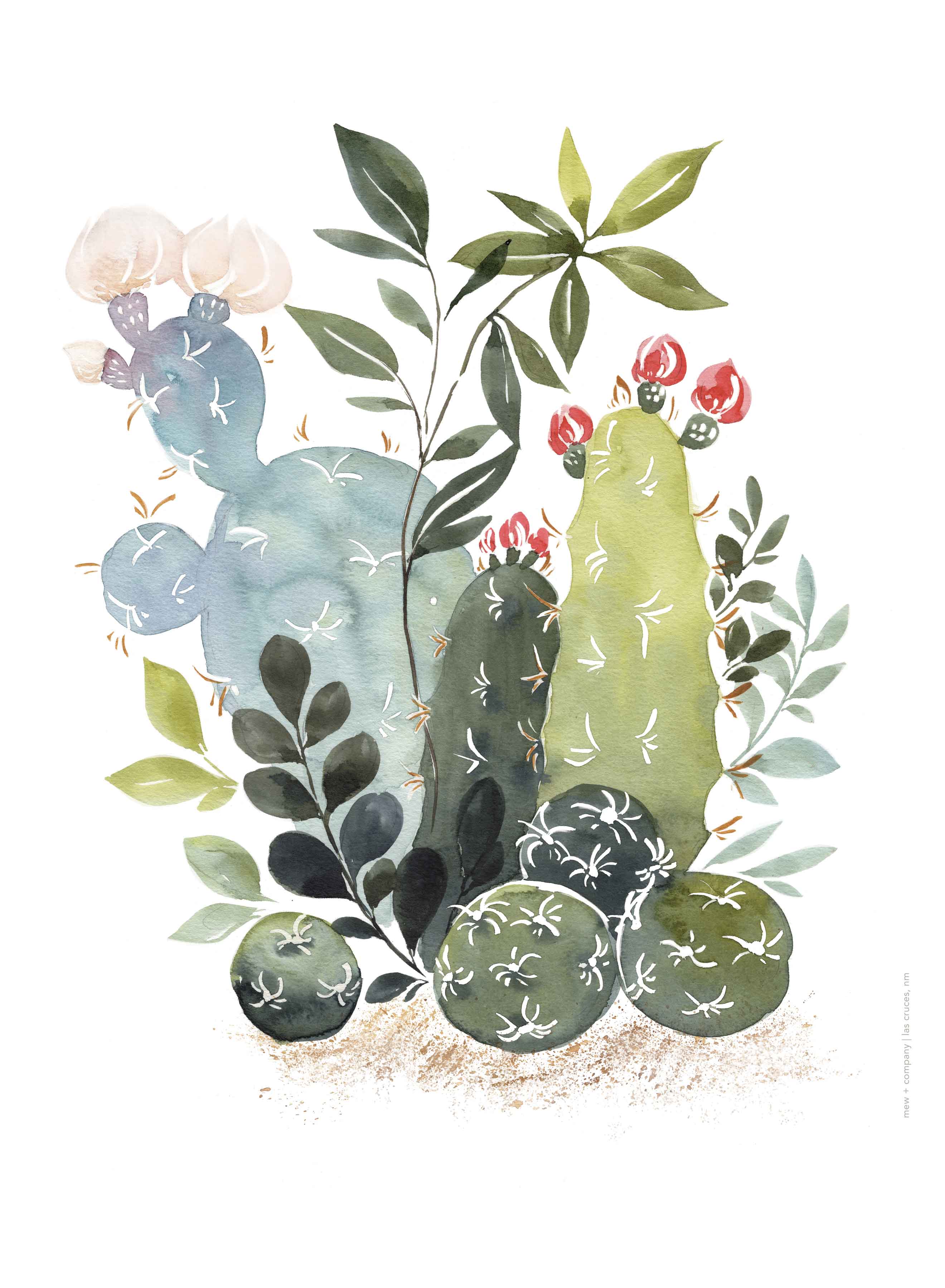 Art Print - Cactus Series 1 No. 0090