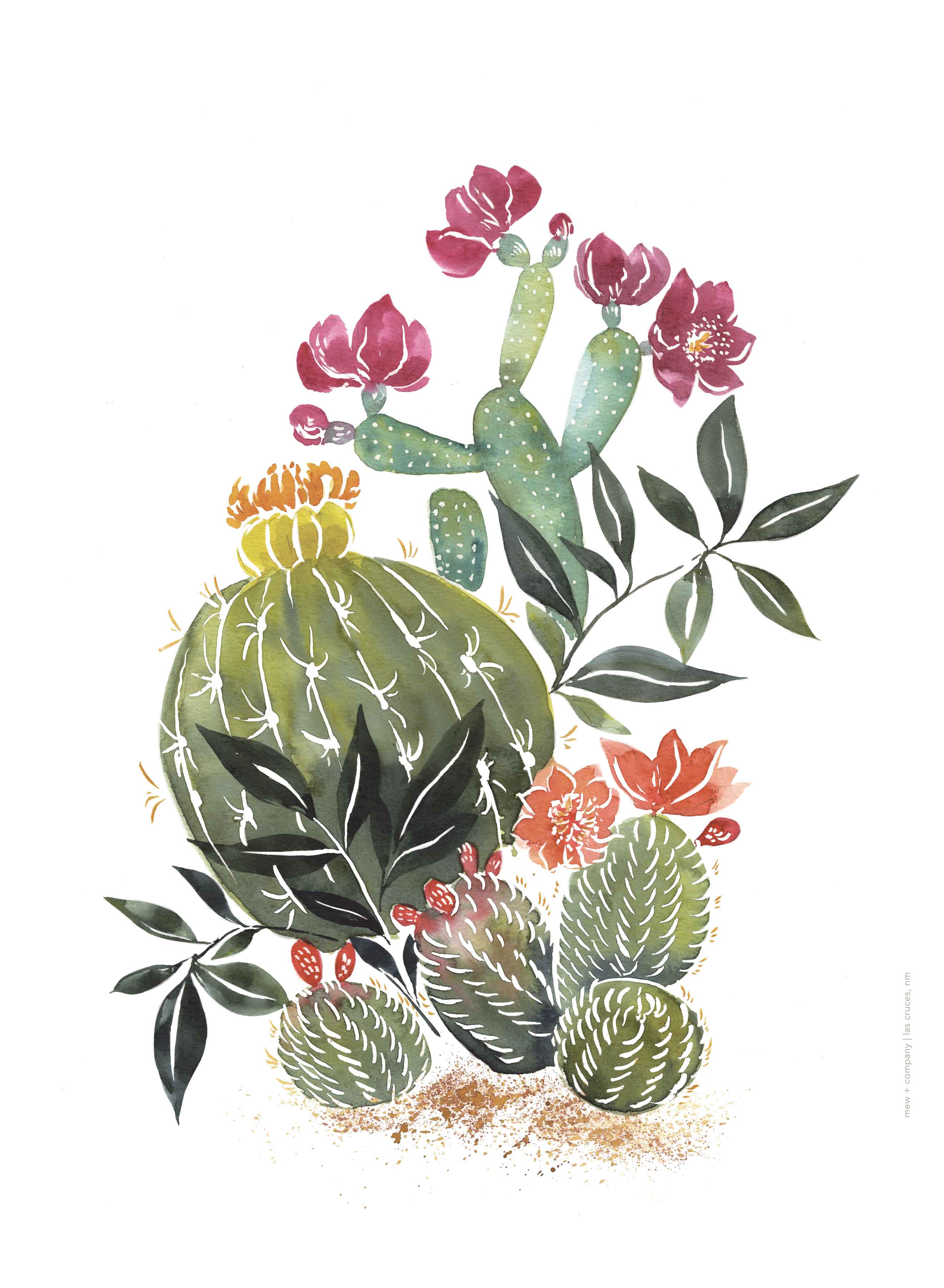 Art Print - Cactus Series 3 No. 0110