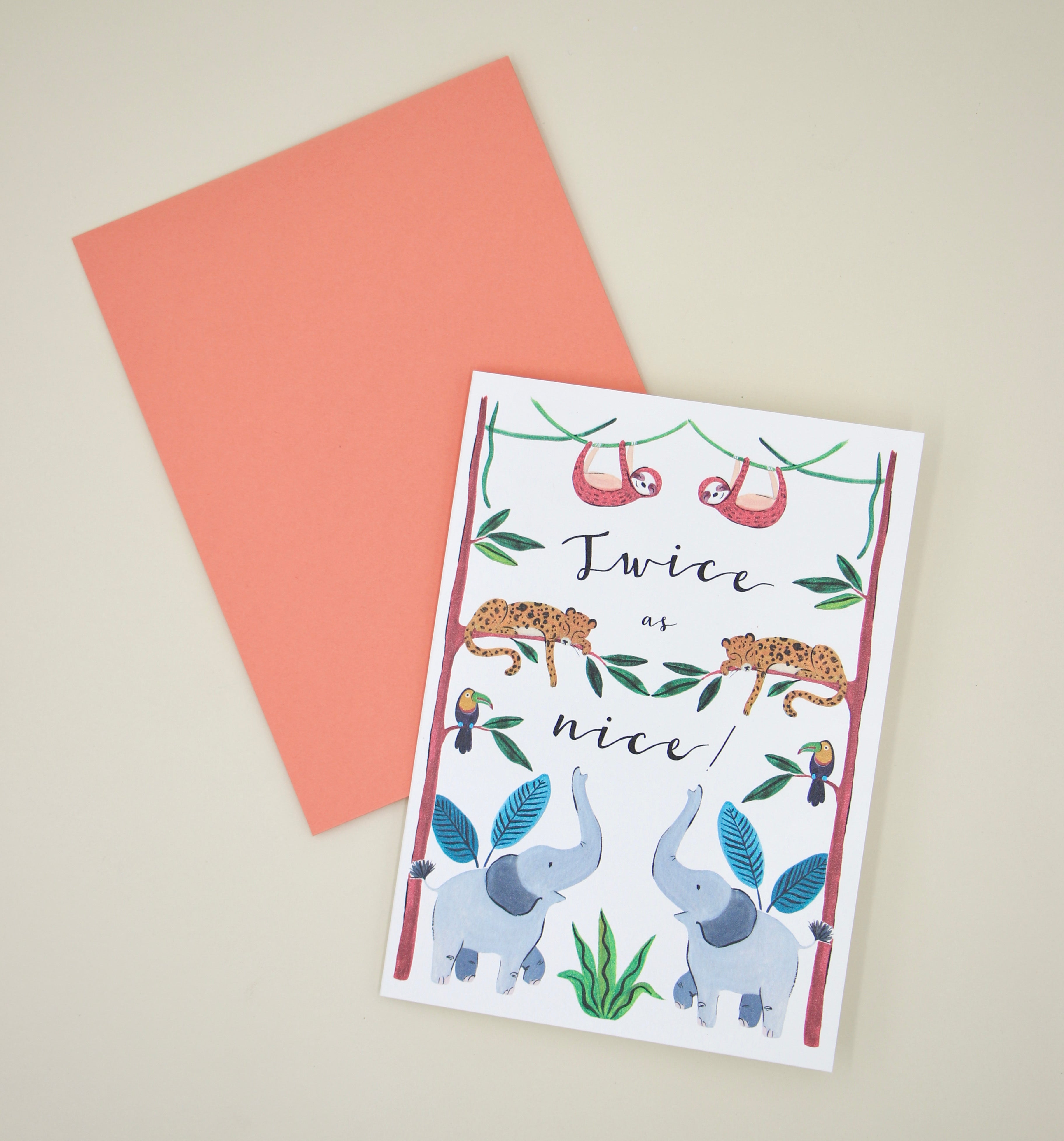 Single Card- "Twice as Nice" 0502