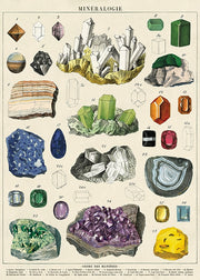 Mineralogie Poster/Wrap