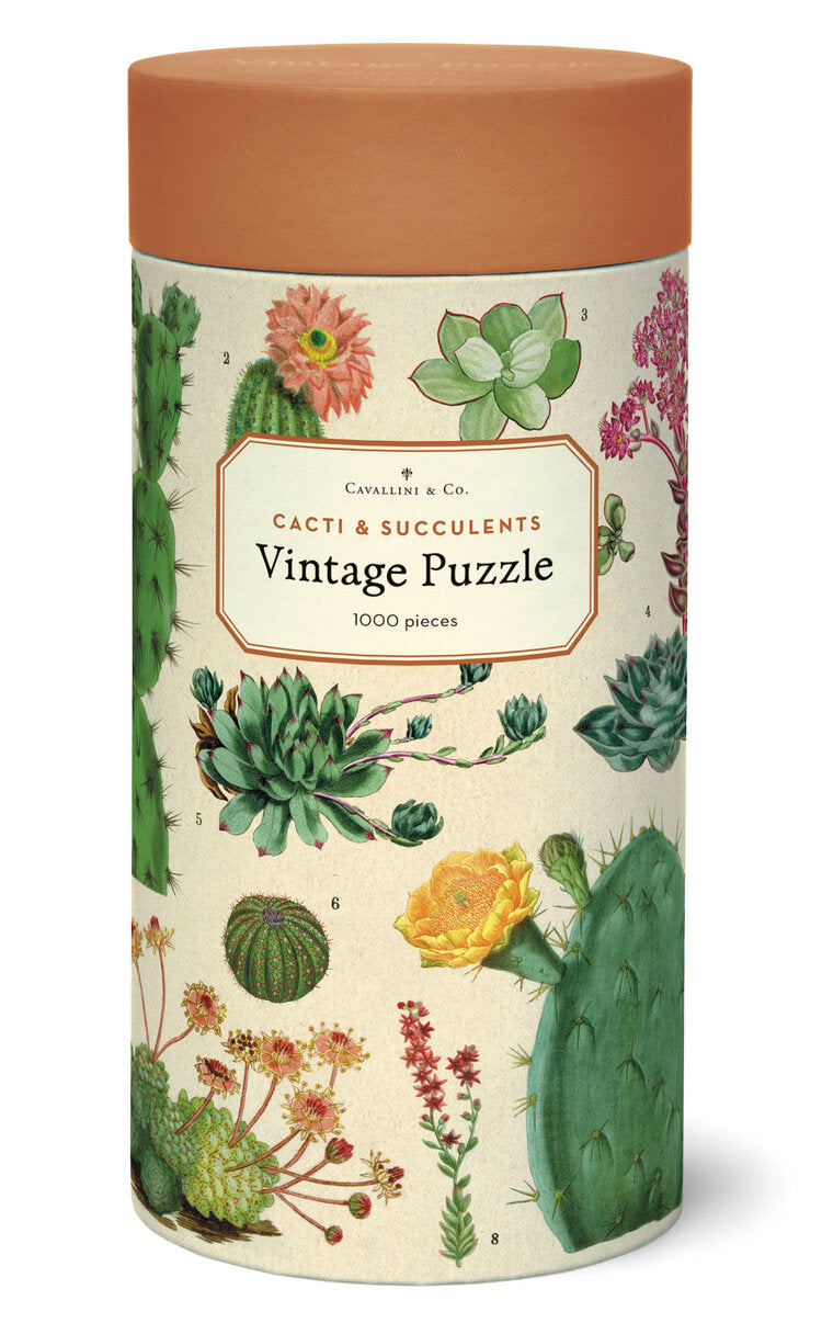 Cacti & Succulents 1,000 Piece Puzzle