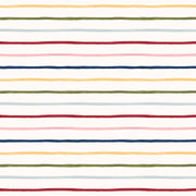 Jovial Stripe Holiday Wrapping Paper Sheets