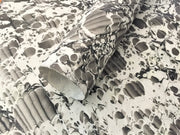 Marble paper, Lokta Paper, Decorative Gift Wrap | black ocean wave