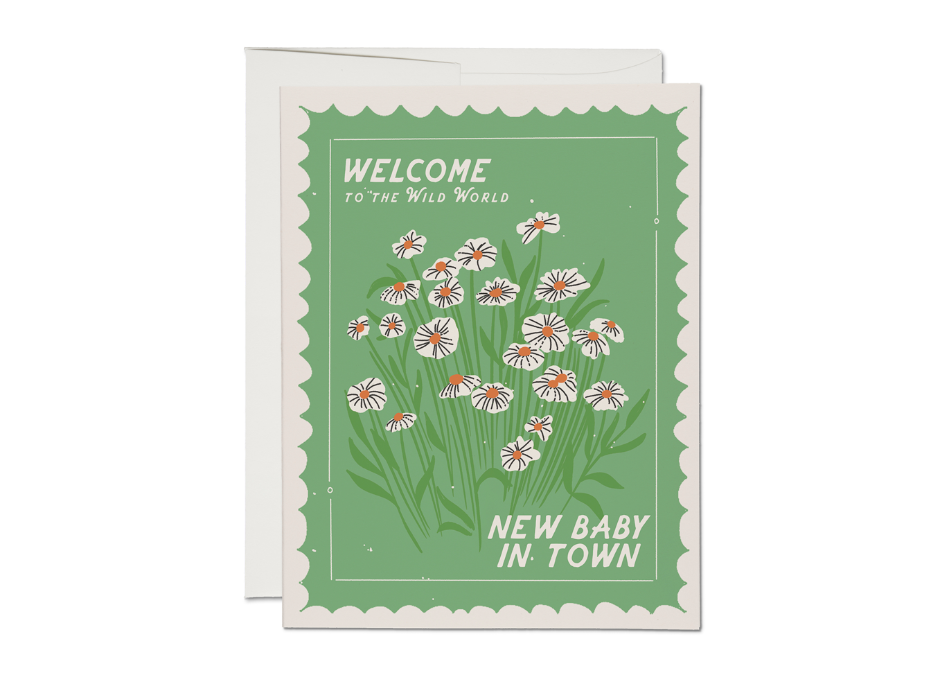 Wild World baby | greeting card